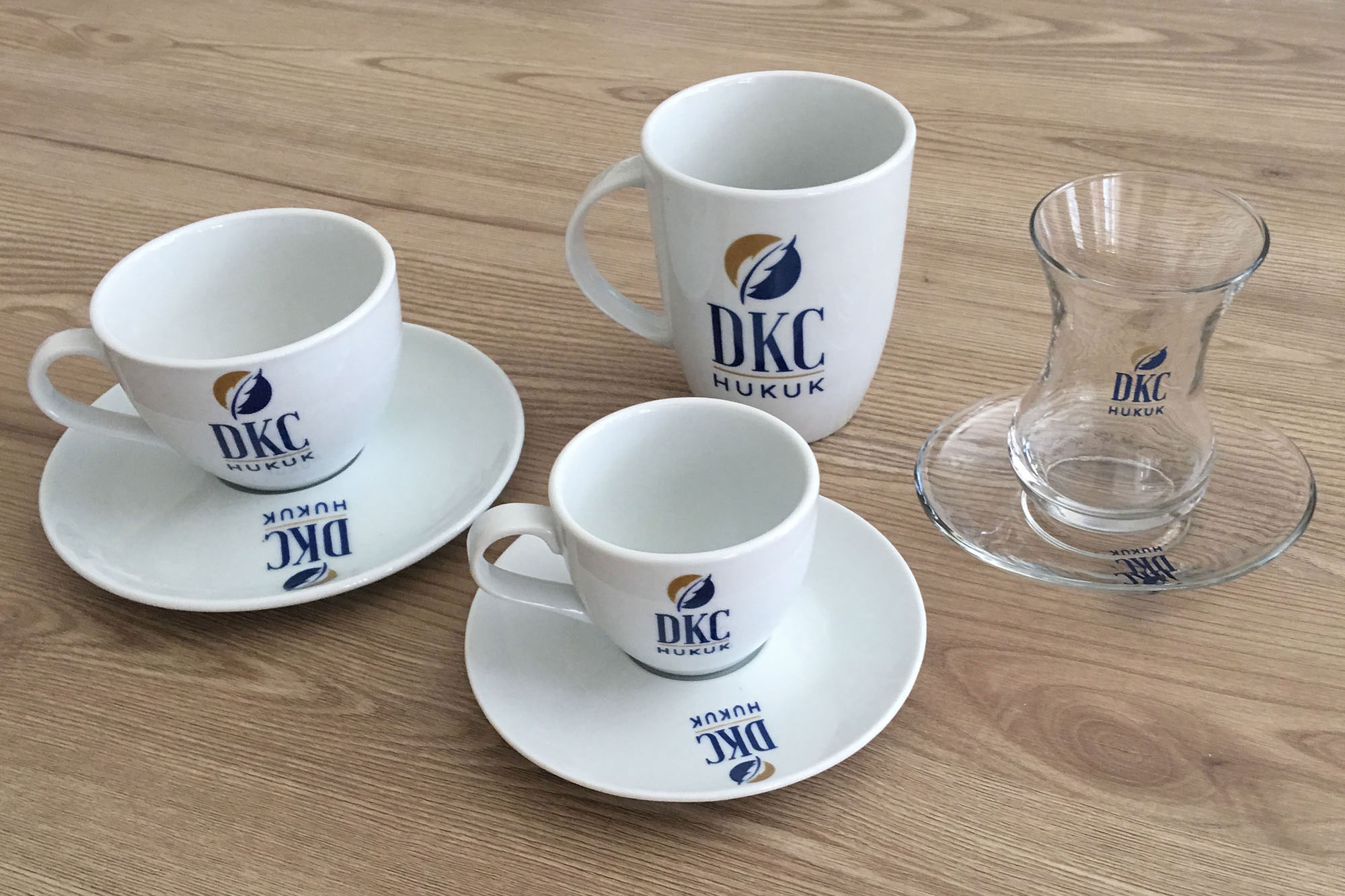 DKC Law Office Promotion Mug Glass Cup