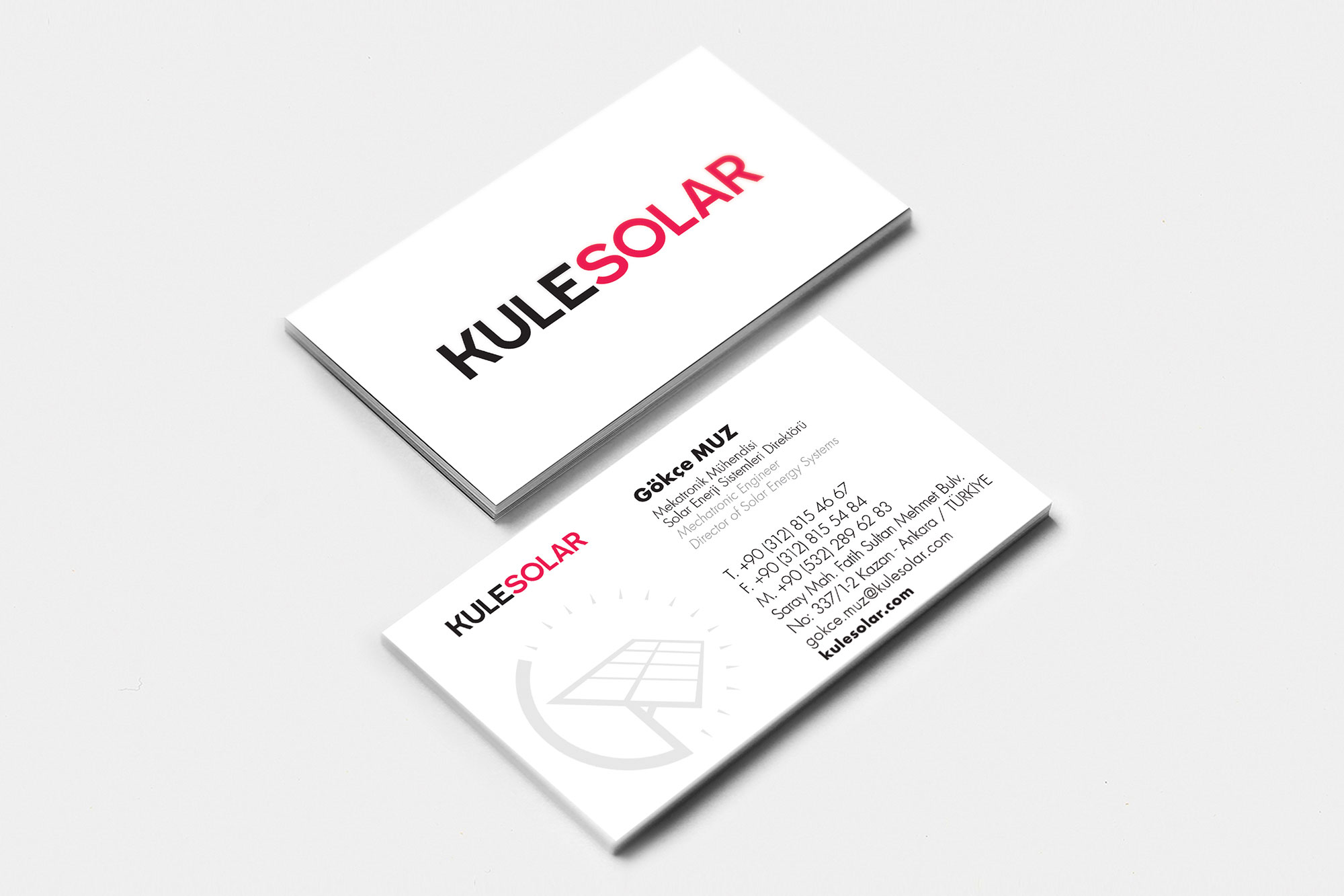 Kule Solar Logo and Corporate ID