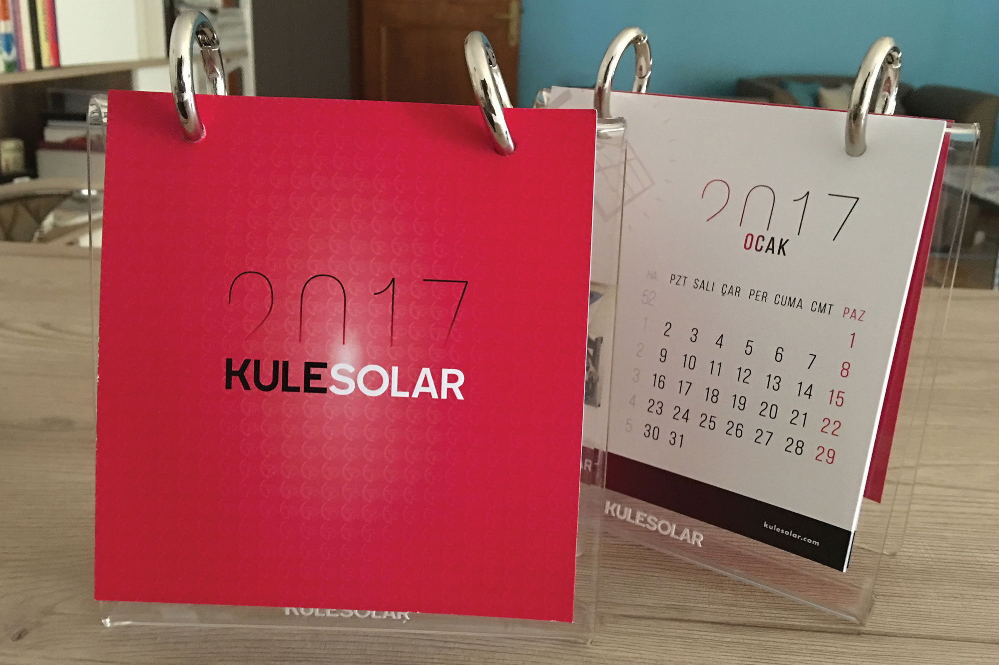Kule Solar Desktop Calendar