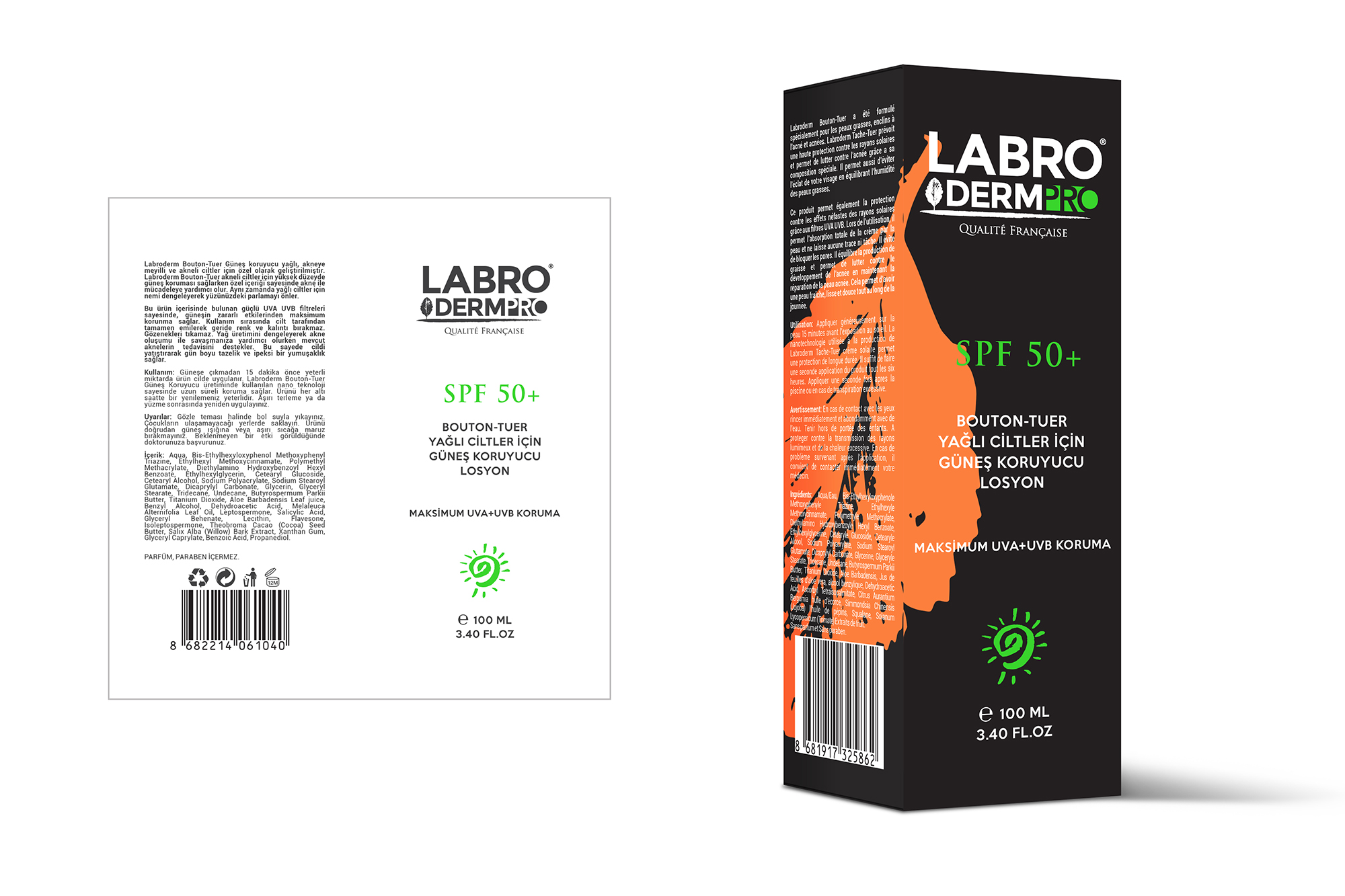 LabrodermPRO Packaging