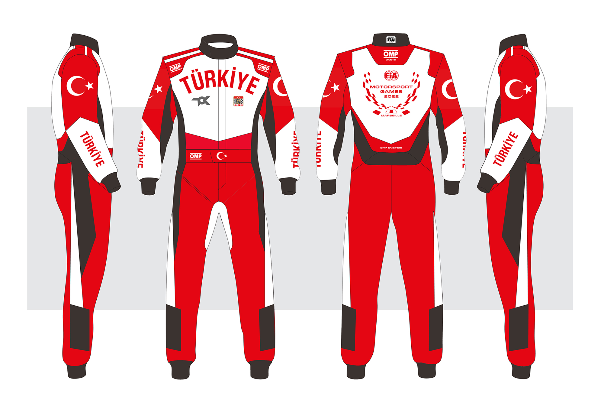 Orhan Avcıoğlu Team Türkiye Race Suit Design