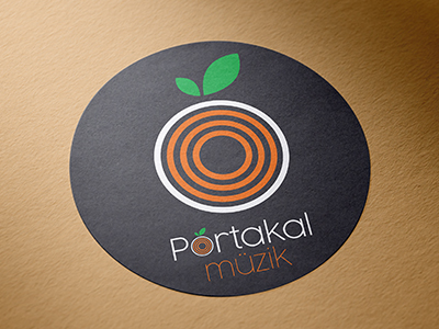 Portakal Müzik Logo Tasarımları