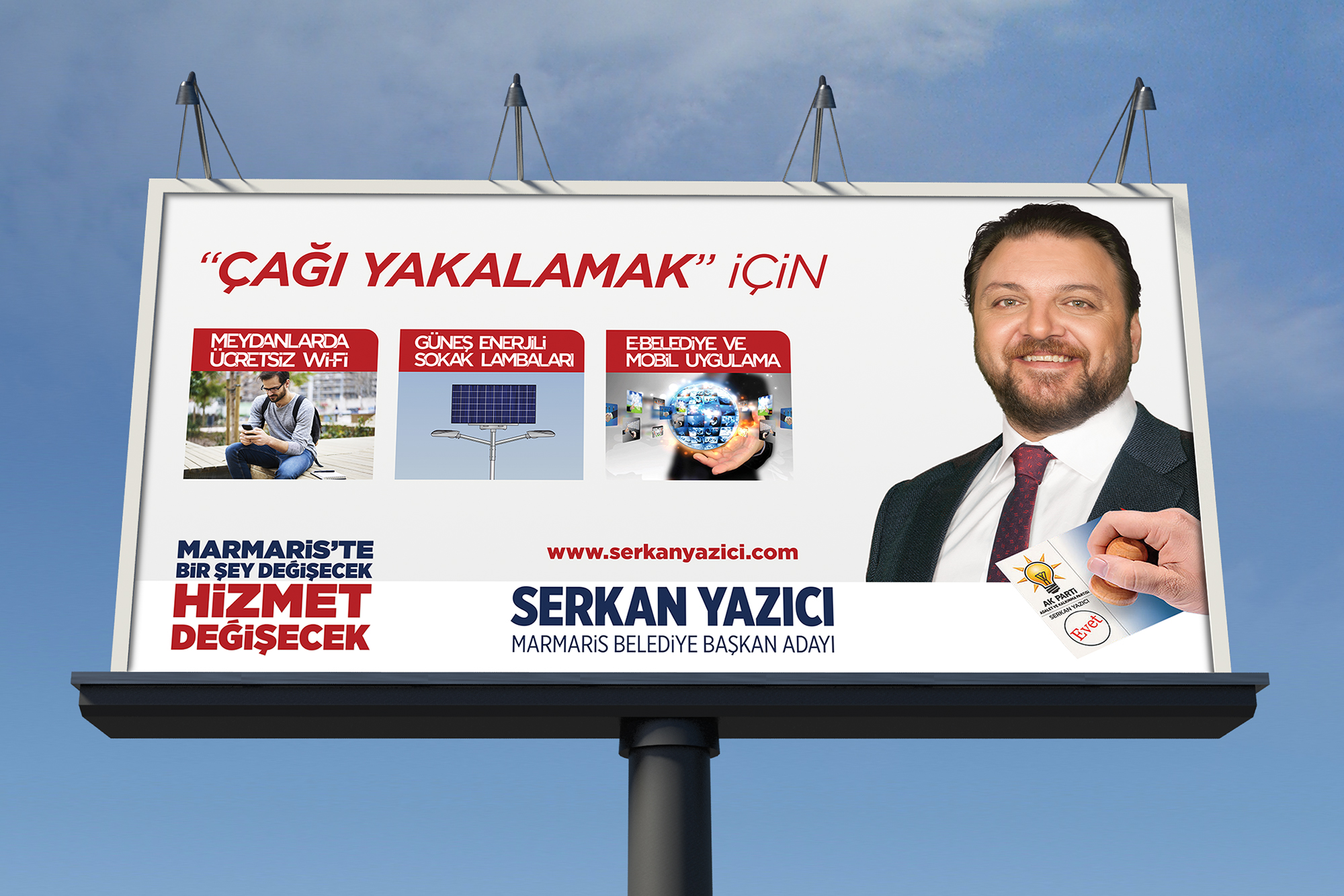 Serkan Yazıcı AKP Marmaris Mayor Selection Campaign