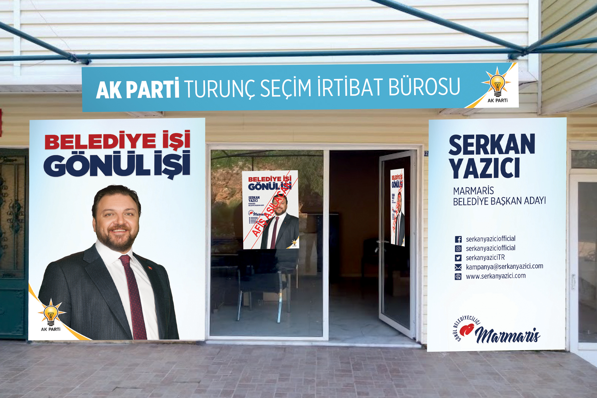 Serkan Yazıcı AKP Marmaris Mayor Selection Campaign