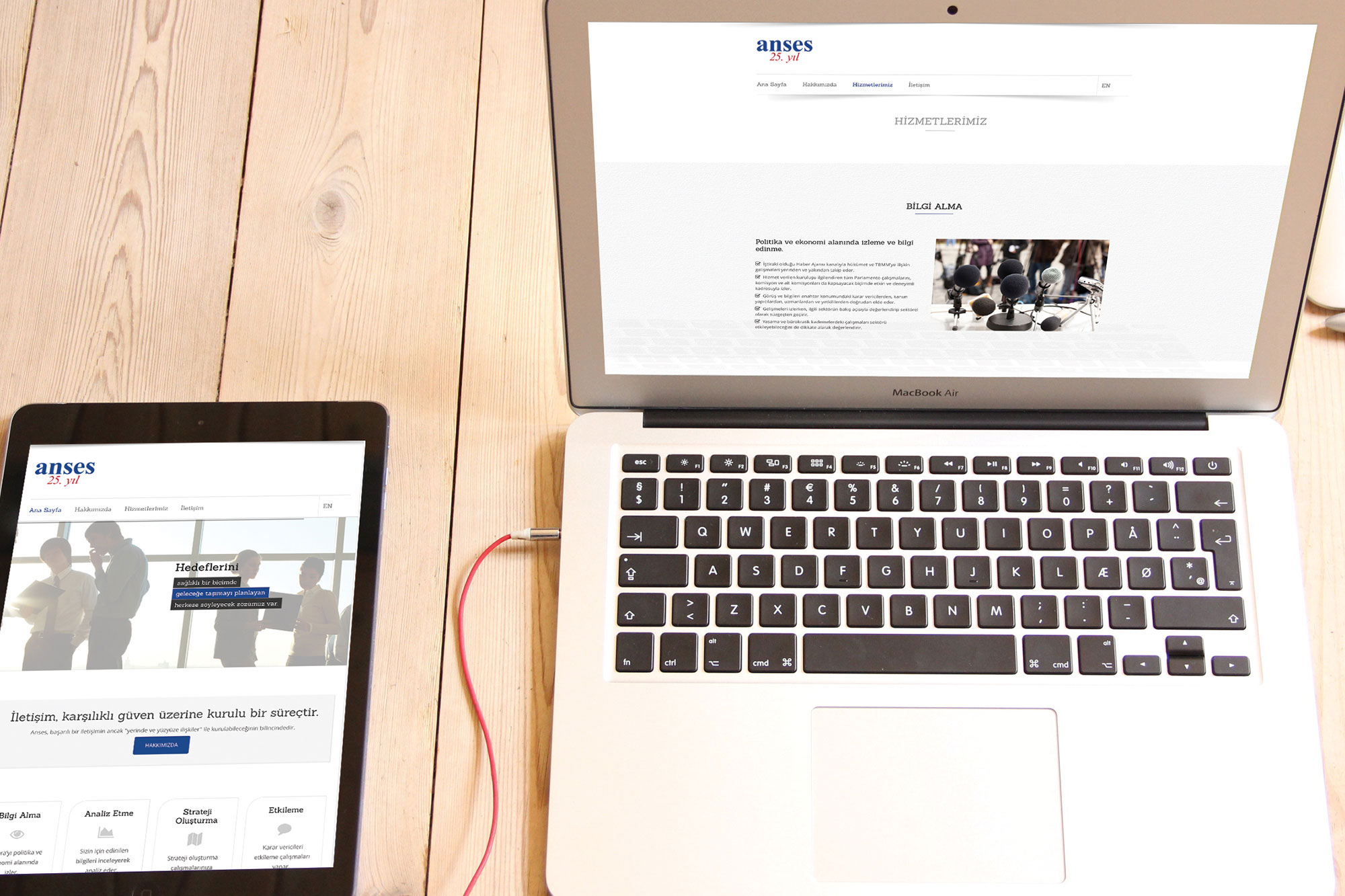 Anses Communication Website