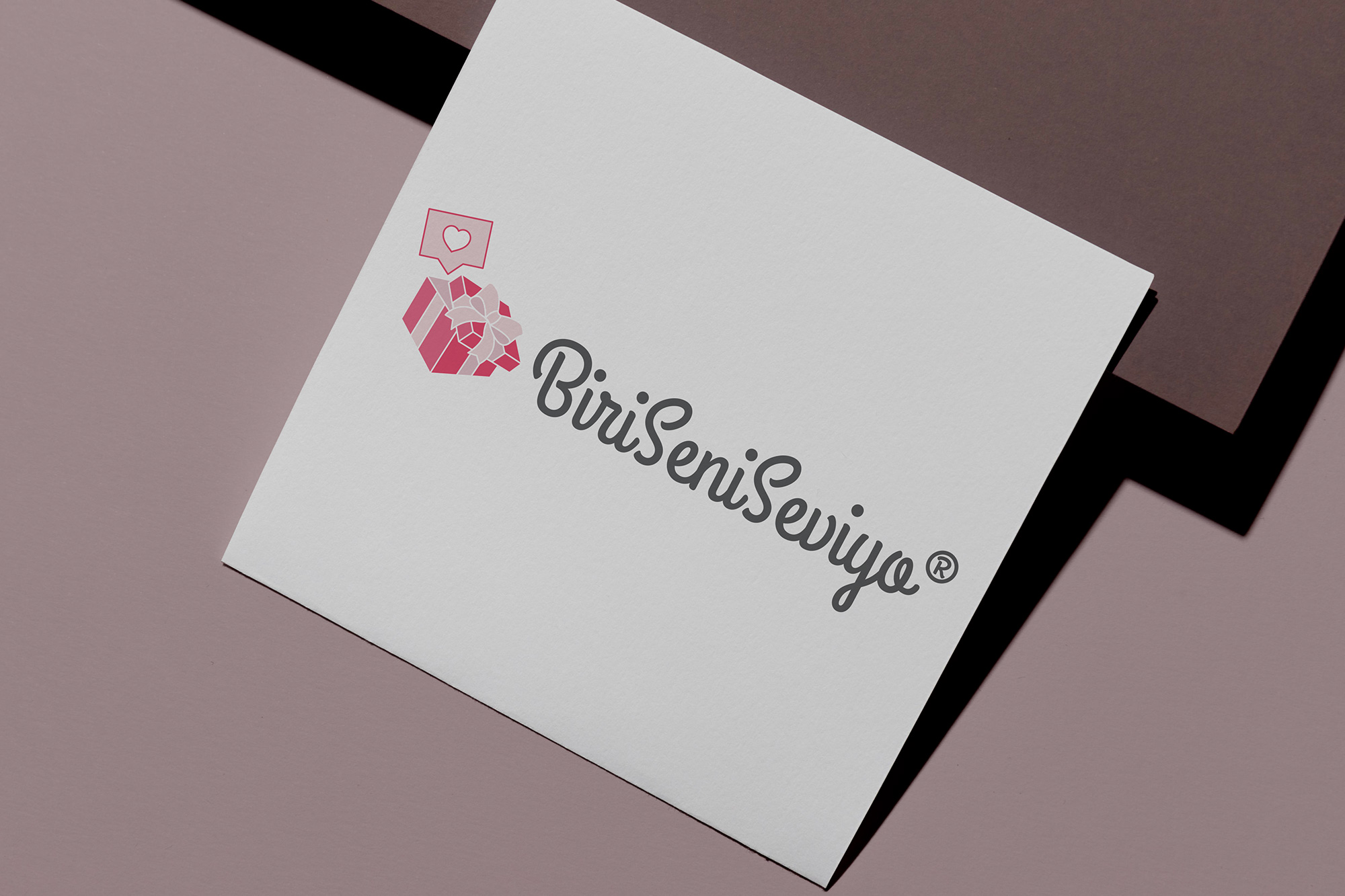 Biri Seni Seviyo Logo Design Mockup