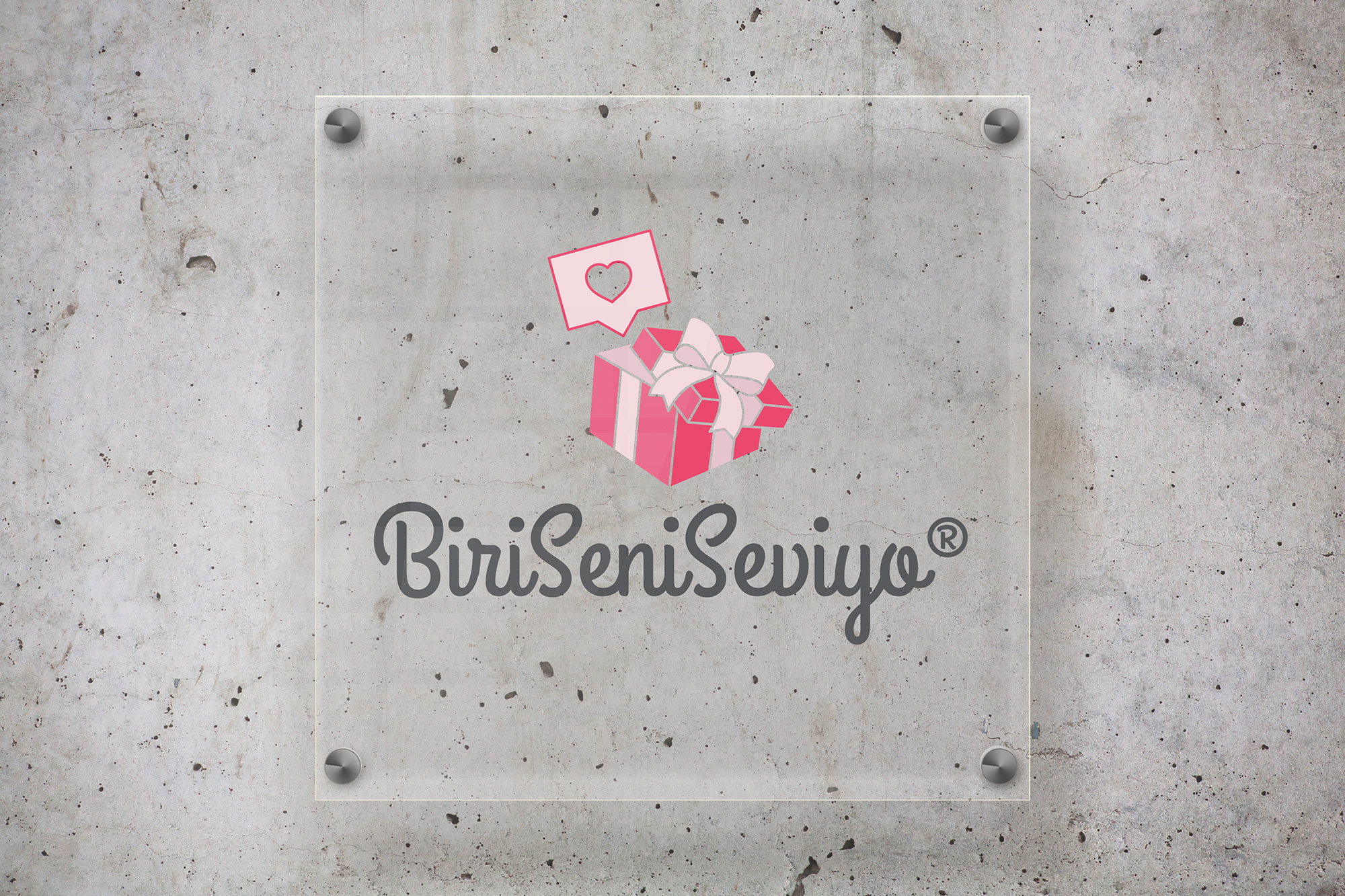 Biri Seni Seviyo Logo Design Mockup
