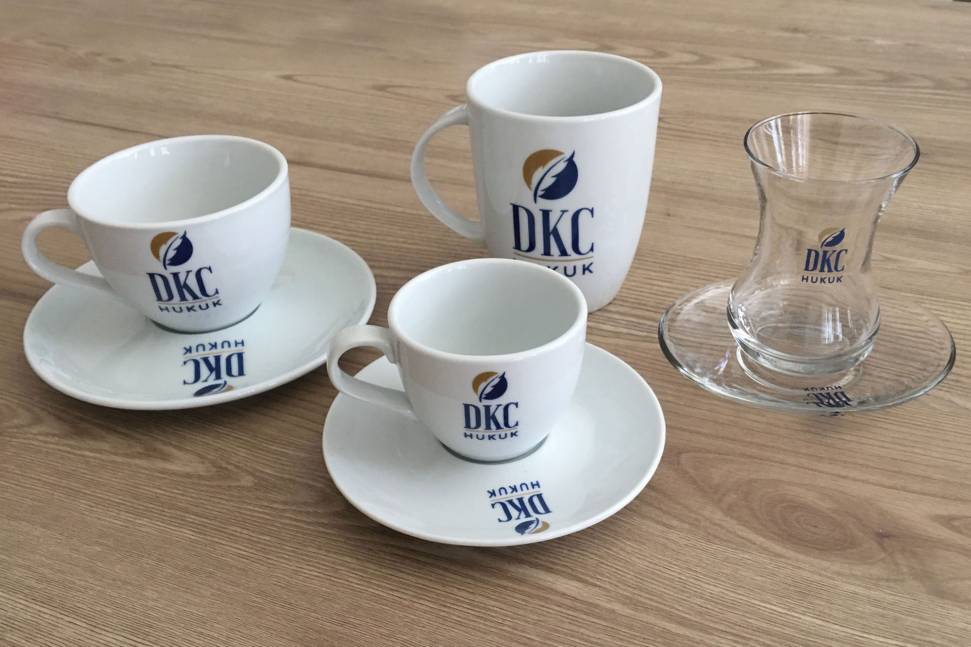 DKC Law Office Promotion Mug Glass Cup