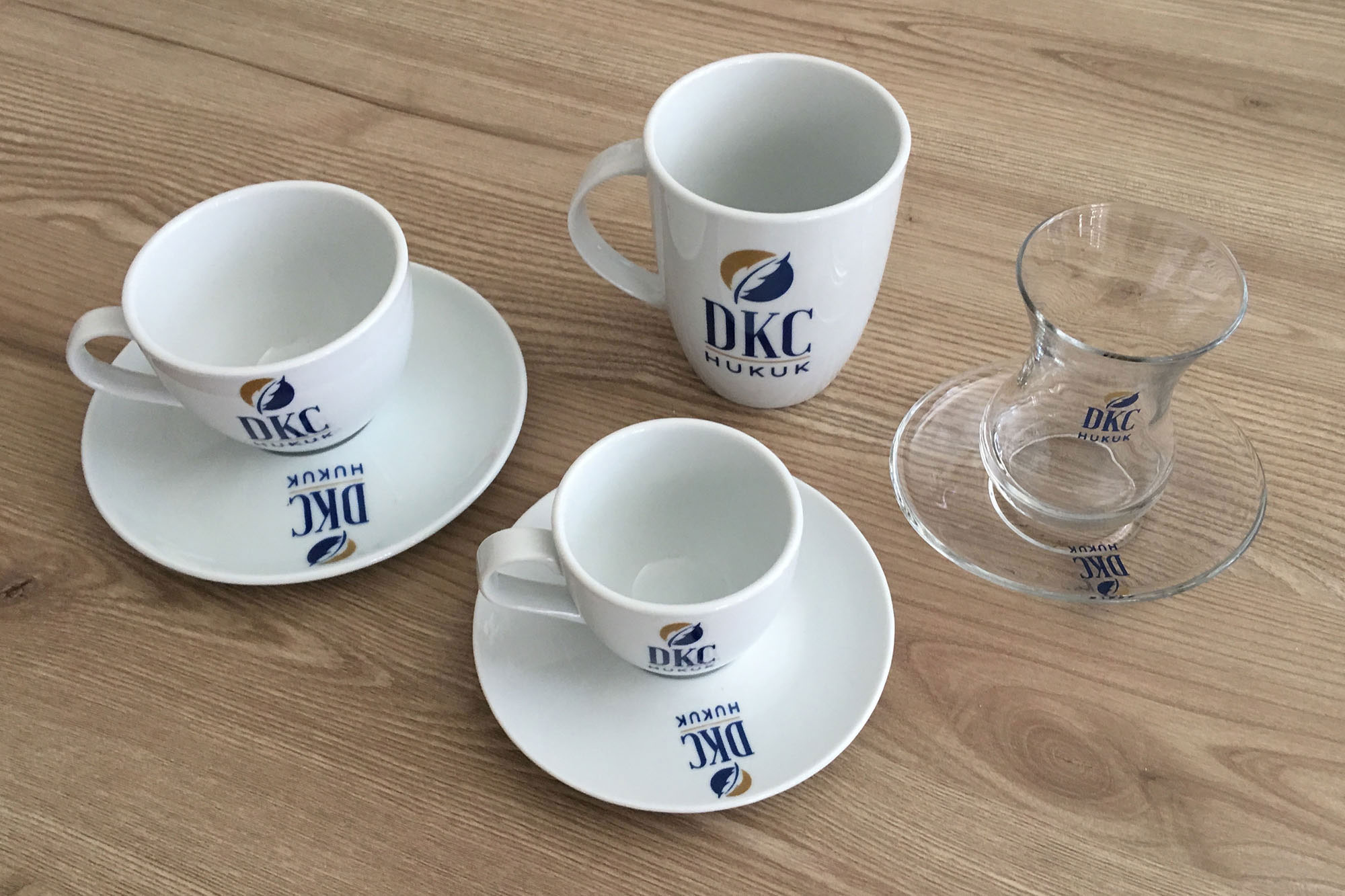 DKC Law Office Promotion Mug Glass Cup