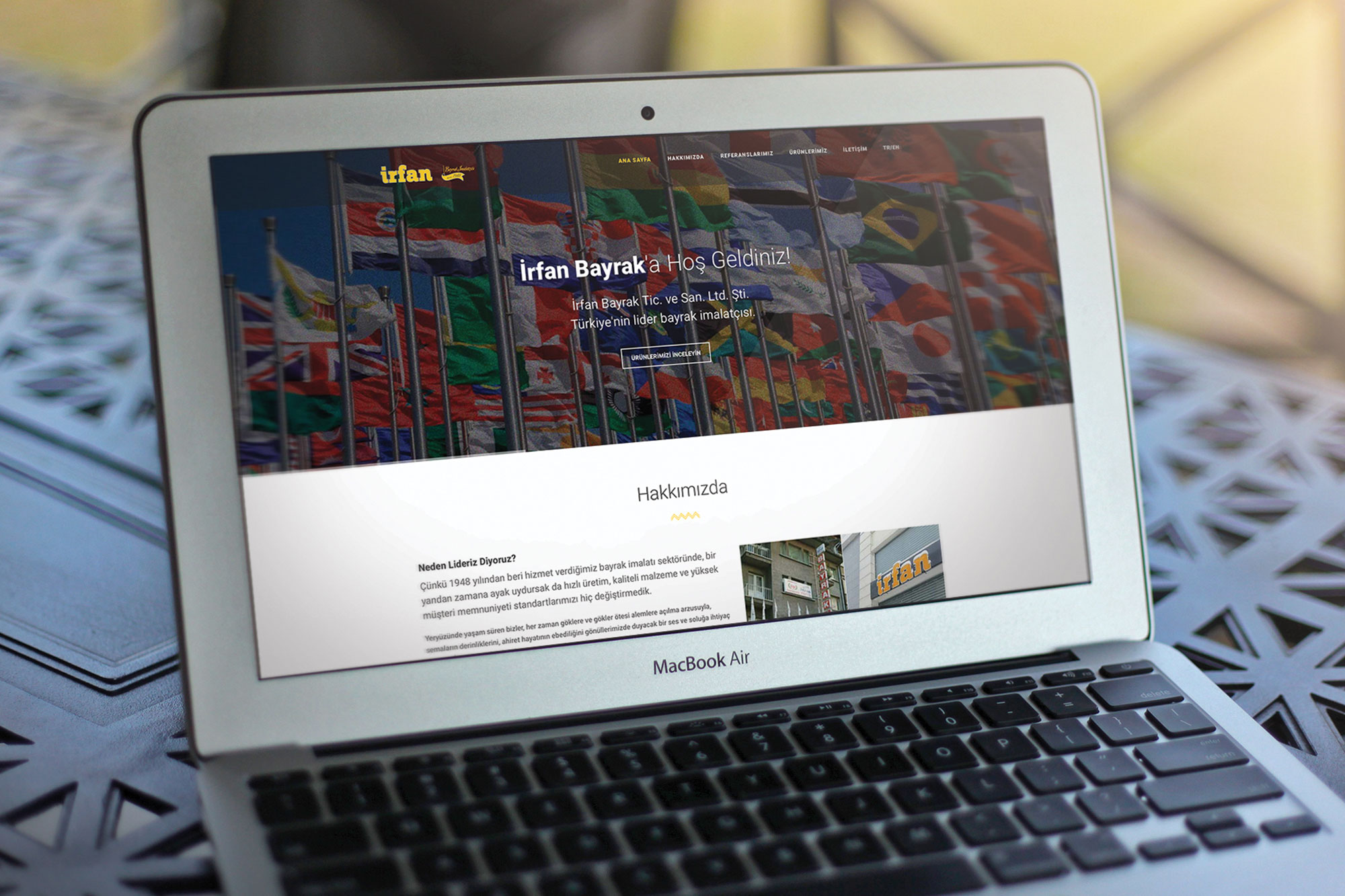 İrfan Flag Website