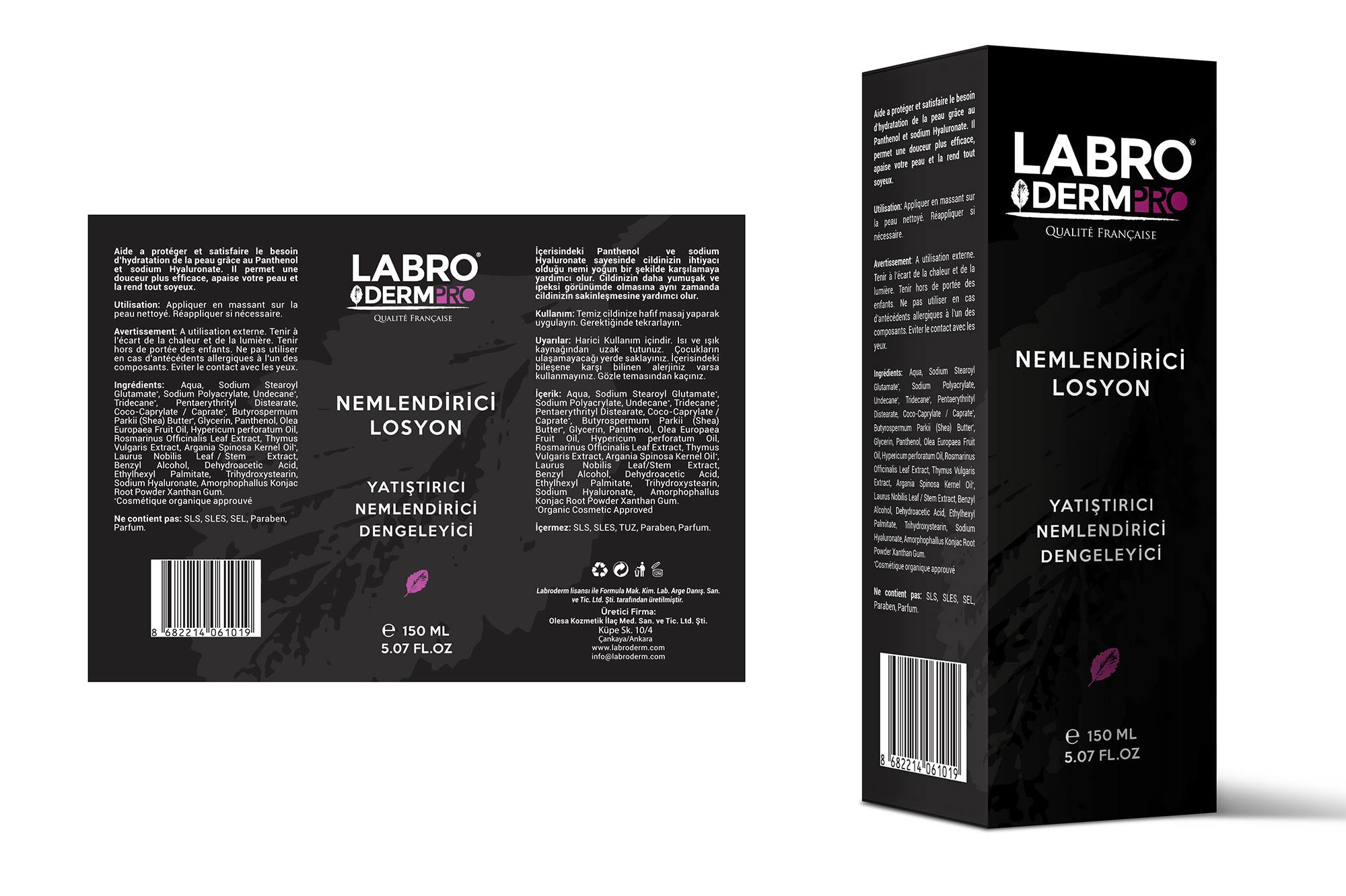 LabrodermPRO Packaging
