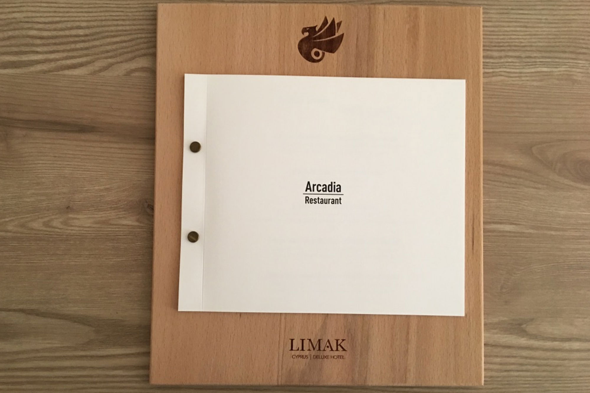 Limak Cyprus Deluxe Hotel Menu