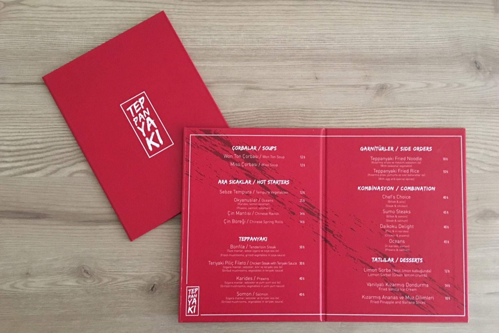 Limak Cyprus Deluxe Hotel Menu