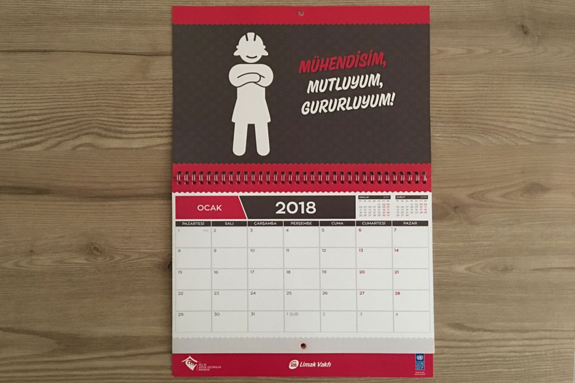 Limak Foundation Wall Calendar
