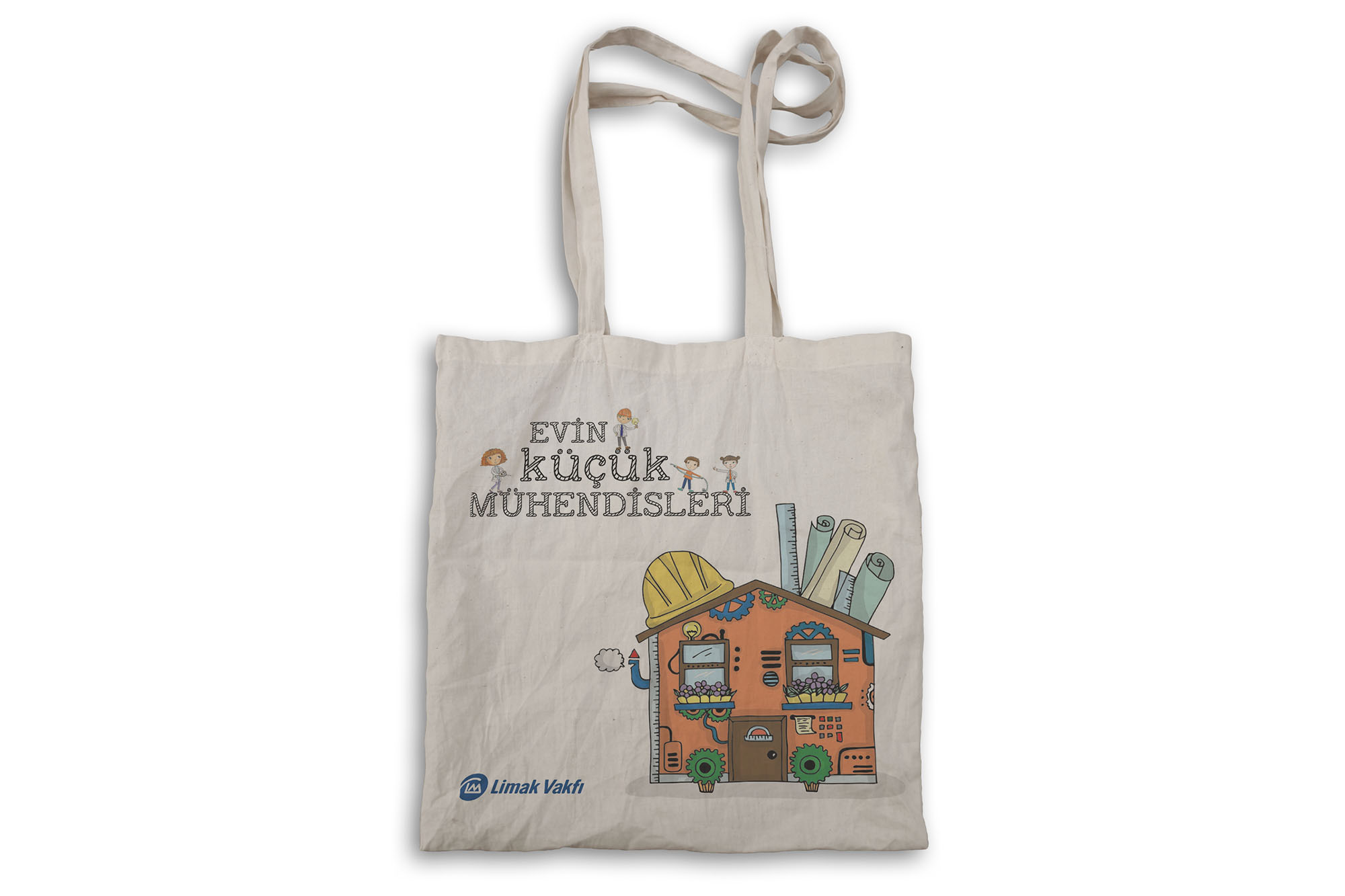 Limak Foundation Textile Bag Puzzle Coloring Book