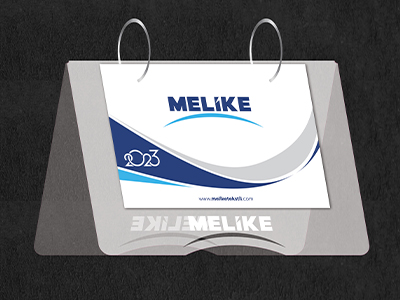 Melike İplik Pleksi Lazer Kesim Masa Takvimi