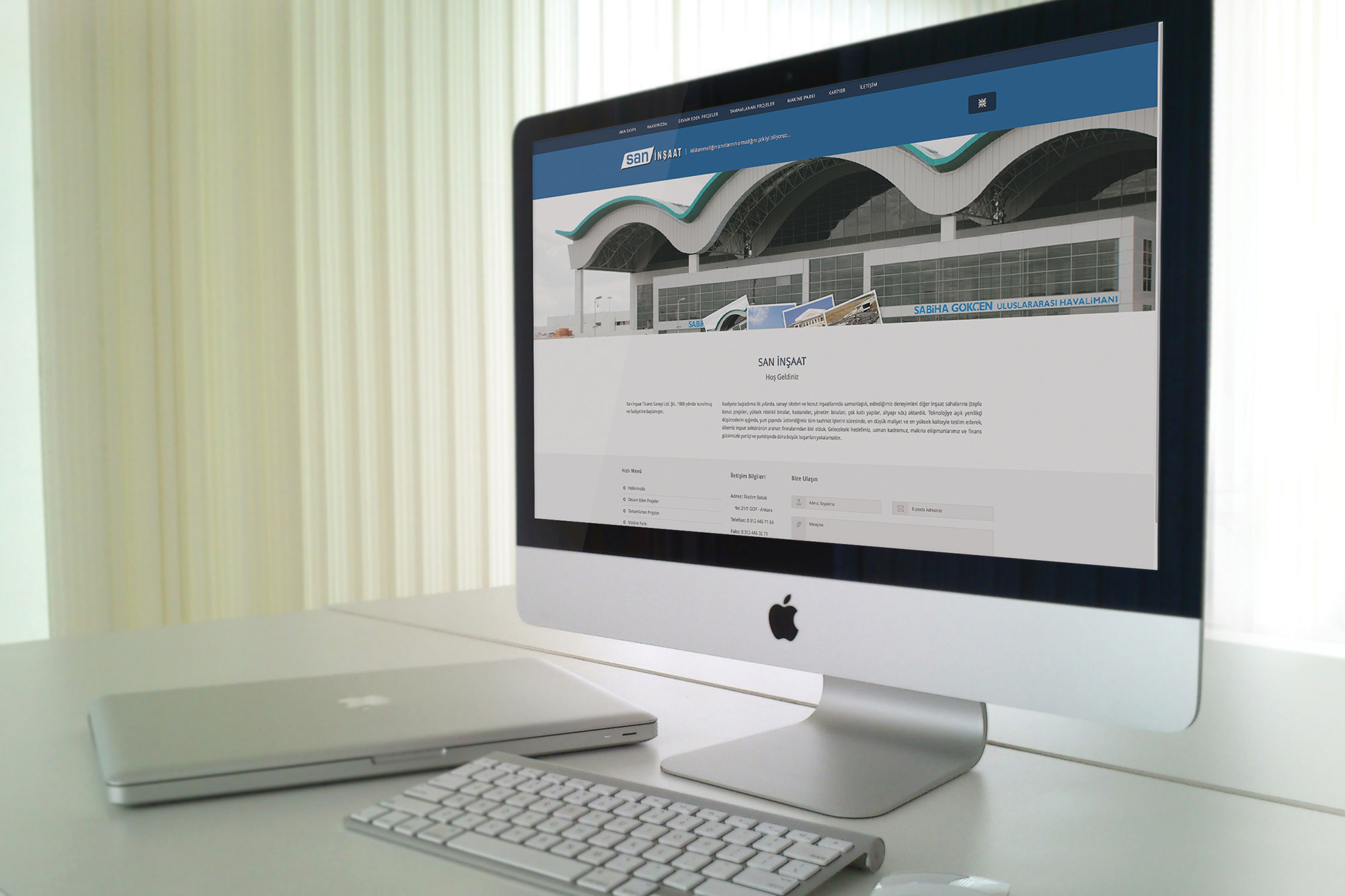 San Construction Website