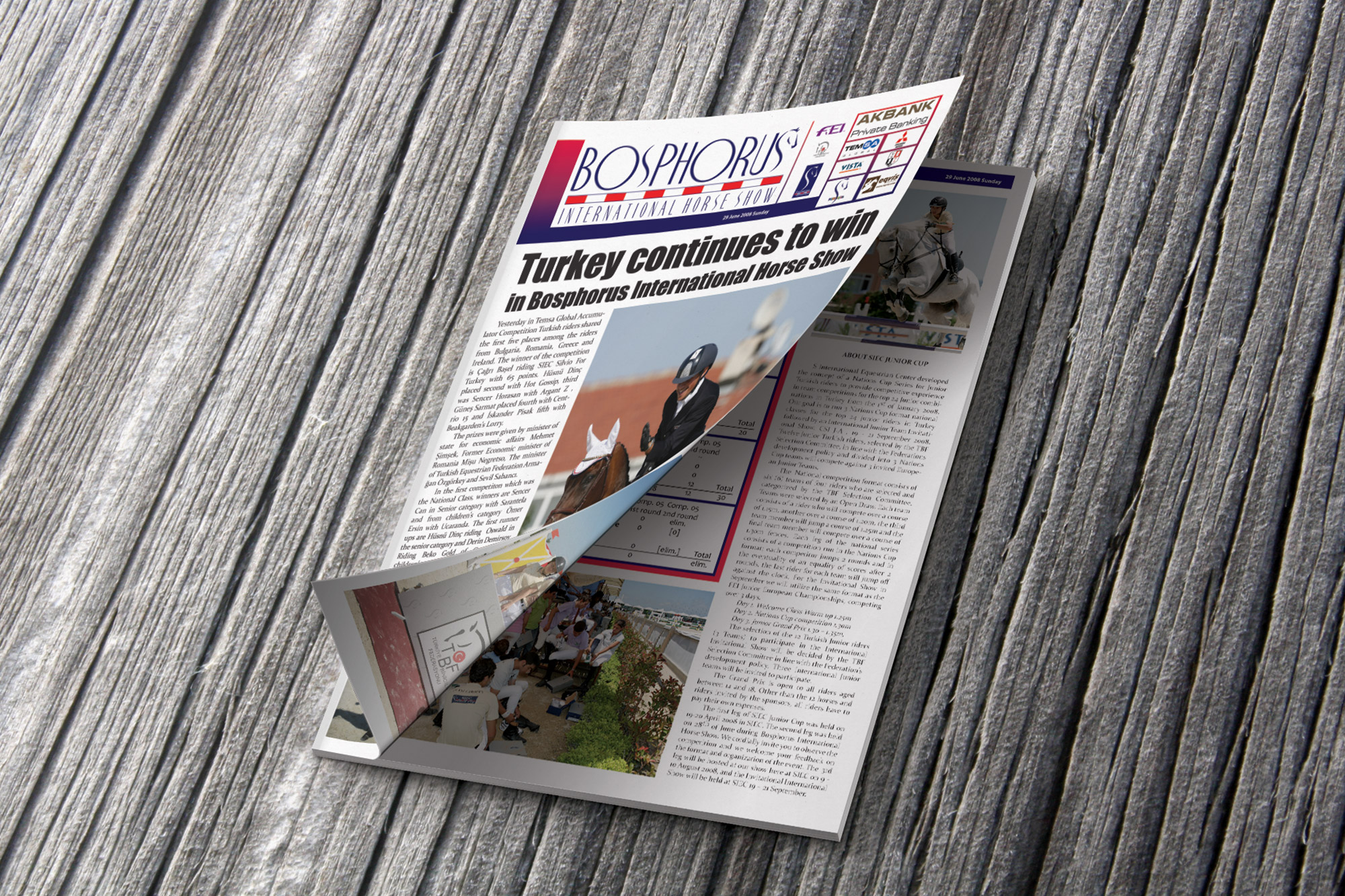 Siec Bosphorus International Equestrian Horse Show Event Design
