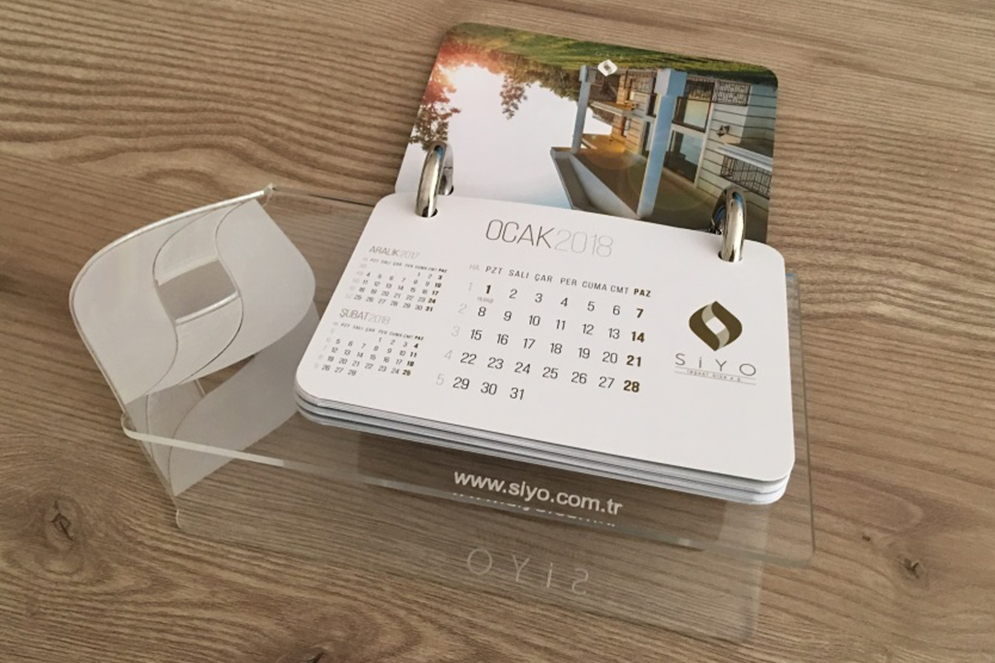 Siyo Construction Desktop Calendar