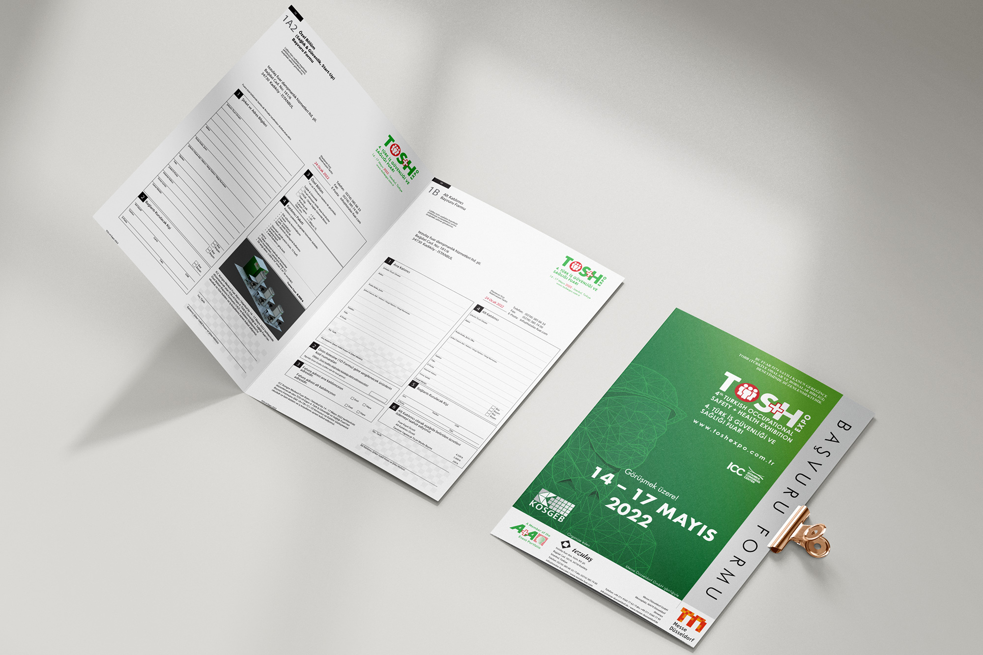 Tezulaş Messe Dusseldorf TOS+H Expo 2022 Fair Event Design