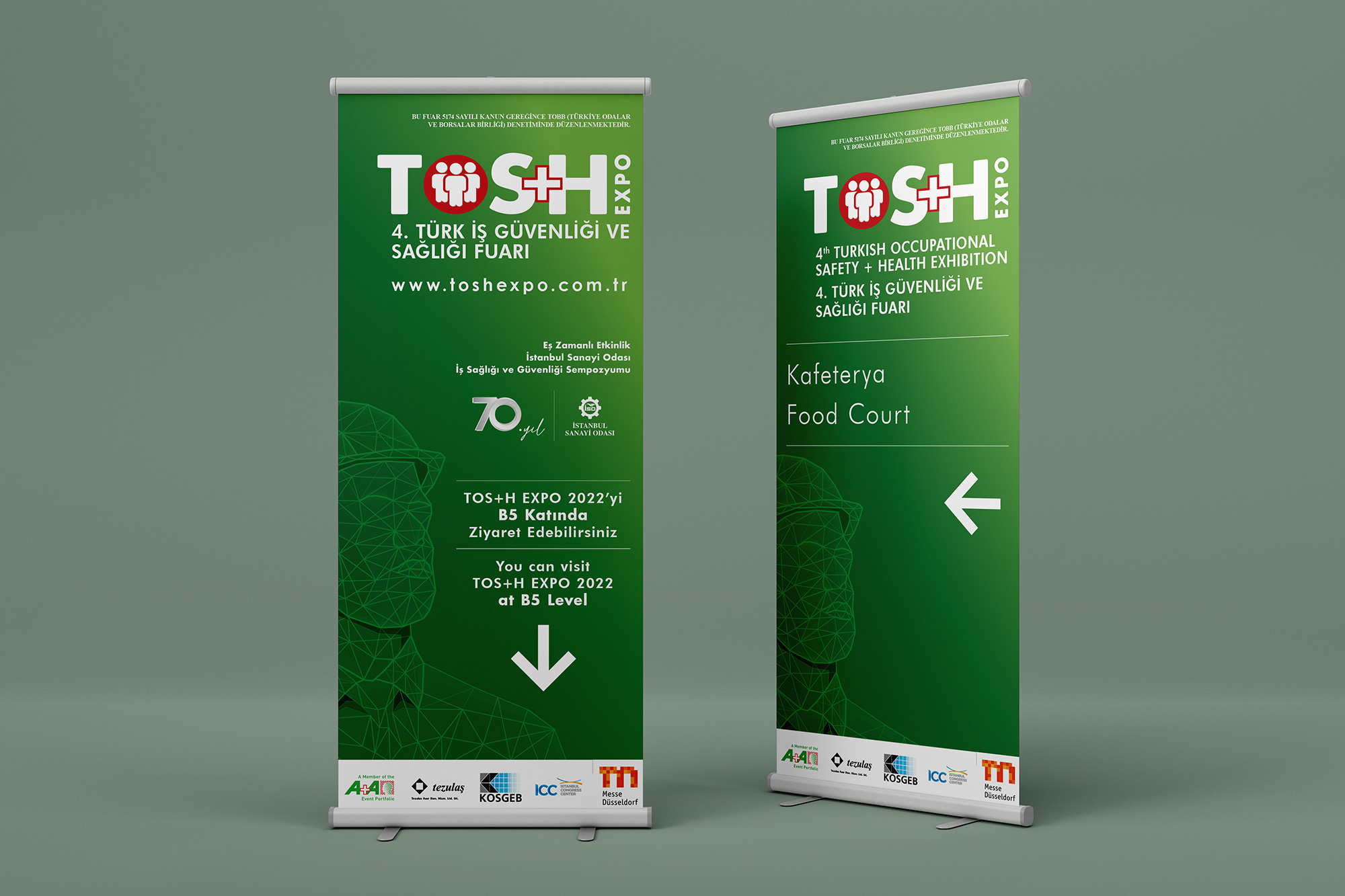 Tezulaş Messe Dusseldorf TOS+H Expo 2022 Fair Event Design
